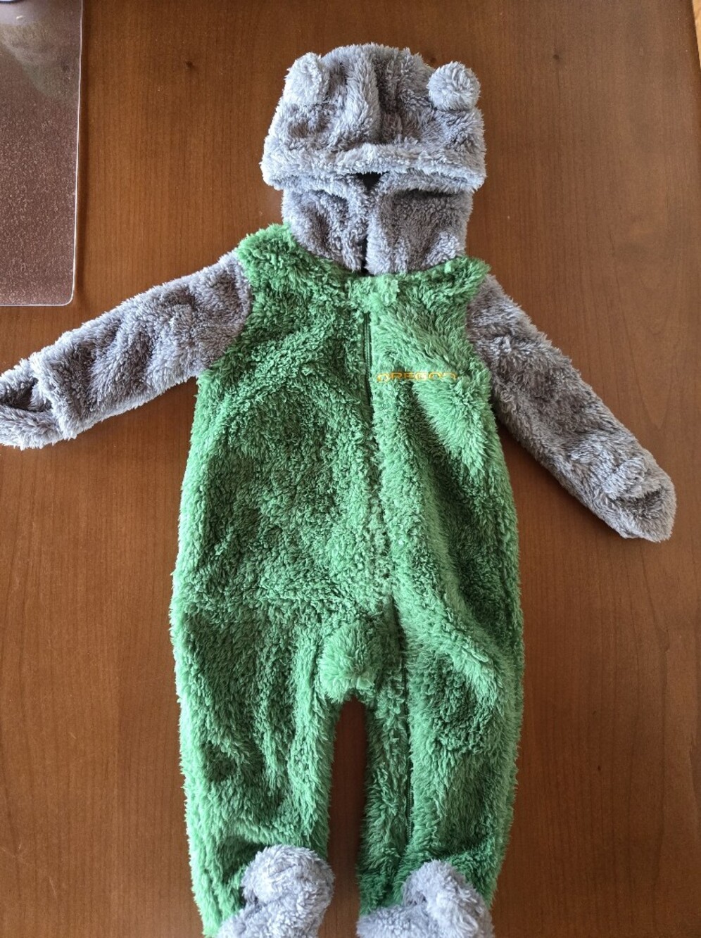 Oregon Ducks Baby Teddy Fleece Bunting